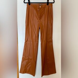 Wild Fable Tan Faux Leather Pants